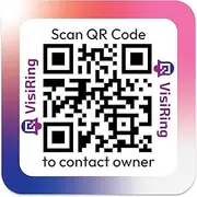 [VisiRing] QR Code Stickers (5 Pack)