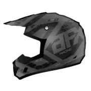 AFX FX-17 Helmet - Attack - Frost Gray/Matte Black - Large 0110-7139