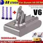 6000mAh Battery For Dyson V6 Animal DC58 DC59 DC61 DC62 SV03 SV04 SV06 SV09 DC72