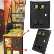 American style Dual coin selector door with needle microswitch for arcade JAMMA