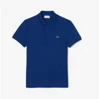 在飛比找蝦皮購物優惠-LACOSTE 男裝-經典修身短袖Polo衫(亞甲藍)