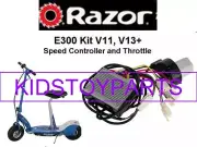 BRAND NEW! Razor E300 V11, V13+ ESC (ELECTRONIC SPEED CONTROLLER + THROTTLE)