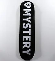 Mystery Skateboard Mystery Logo 7.75 inch Mystery Skateboard Mystery Logo Deck Imported from USA