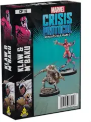 Atomic Mass Games Marvel Crisis Protocol Klaw MBaku Miniatures Game Ag