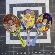 Hand Mirror Decorated For Girls