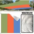 1 Set Beach Mat Long Lasting Waterproof Sun Shaded Convenient Blanket Versatile