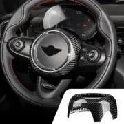 Black Steering Wheel Hard Carbon Fiber For Mini F54 F55 F56 F57 F60