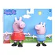 Hasbro Peppa Pig 粉紅豬小妹 - 佩佩豬 大尺寸雙角色組 - 佩佩與喬治