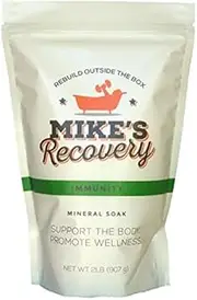 Mike's Recovery IMMUNITY POUCH Mineral Soak- Bath Salt Muscle Restore - Mikes Recovery (2lb.)
