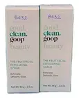( LOT OF 2 ) good.clean.goop THE FRUIT FACIAL EXFOLIATING SCRUB - 2.0 oz / 56 g