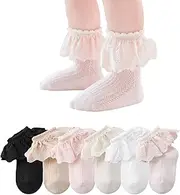 [CHUNG] Baby Toddler Girls Boys Grip Socks Anti Slip Ankle Trainer Socks Non Skid Children 0-5 Years