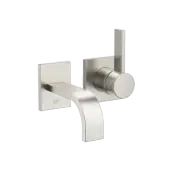 Dornbracht MEM Wall-mounted single-lever basin mixer w.out pop-up waste Brushed