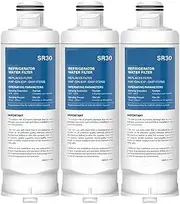 Refrigerator Water Filter Replacement,Compatible for Samsung, HAF-Qin/EXP DA97-08006C RF28R7351SG WS645A,1-3PACK DA97-17376B(3pcs)