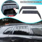 Alloy Rear Window Louver Shutter Cover Trim For Mitsubishi ASX 2011-2018