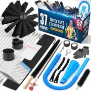 Sealegend 37-Piece 52-Feet Dryer Vent Cleaner Kit, Dryer Cleaning Tools, Omni...