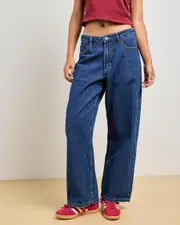 [Thrills] Thrills Women's Billie Low Jeans in Rinsed Ink Blue Size 4 4 Rinsed Ink Blue