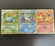 Sealed Pokemon Card Classic Deck Set Charizard Blastoise Venusaur Japanese