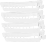 4pcs Self Adhesive Cable Clips for Wall Desk Cord Organizer Wire Management Easy to Install Tidy Up Messy Cables Durable and Reliable Design