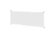 Retractable Baby Gate Safety Pet Dog Fence Enclosure Safe Guard Barrier Stair Security Mesh Puppy Cat Fencing 254cm White
