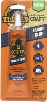 Waterproof Fabric Glue Tube 73 Ml, Clear