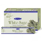 12 x Satya Mumbai 15GMS - White Sage Incense Sticks BULK (Total 180gms)
