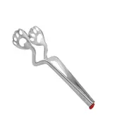 Stainless Steel Cat Claw Clip Food Tongs Kitchen Utensils Buffet Cooking Tool Heat Bread Clip Pastry Clamp Kitchen Steel