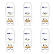 6×Dove Womens Roll On Deodorant Coconut 50ml