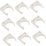 Mipcase 50pcs Water Pipe Clamps U Shaped Hose Fixing Buckle for Tubing Durable Water Clips for Organizing and Securing Hoses Strong and Practical Easy to Store