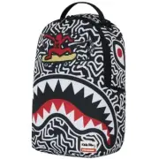 SPRAYGROUND Keith Haring Collaboration Shark Skater Guy Backpack