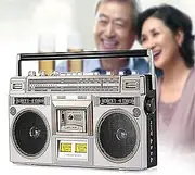 80s Style Boombox CD Tape Player,Portable Dab Radio with FM and DAB+ Radio,USB Recording,Bluetooth Receiver+Speakers, Convert Cassettes to USB/SD