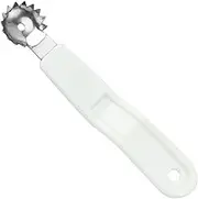 Generic Strawberry Huller Tomato Stem Corer Kitchen Gadget Vegetable Stem Hulling Melon Baller for Kitchen Dining Home, White