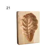 Cookie Mold Sturdy Easy Release Food Grade 3D Funny Wooden Cookie Molds for Christmas