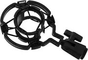 OFFIGAM Microphone Rack Vibration Mount Clip for Condenser Mic Durable Holder for Musicians Podcasters Vloggers Easy Angle and Connection