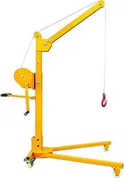 Manual winch 200-500KG, movable folding hand crane with hand winch, manual crane lifting hoist tool Hand Crank Winch(1102-0002 300KG)
