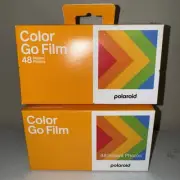 NEW - Polaroid Color Film Go 96 Color Film Pack Camera Photos Lot Of 2