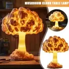 Decorative Table Light Compact Table Lamp Innovative Mushroom Cloud Lamp Hom AU