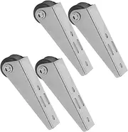 4pcs Track Pulley Caster Wheels Sliding Doors Trolley Wheels Sliding Roller Garage Doors Parts Pocket Door Rollers Hanging Sliding Track Wheel Sliding Cabinet Door Roller Nylon Generic