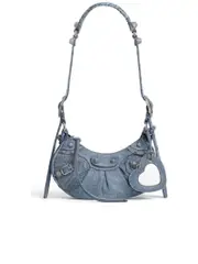 Balenciaga Le Cagole XS Shoulder Bag in Denim