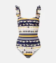 [La DoubleJ] La DoubleJ Boop floral swimsuit UK 8 multicoloured