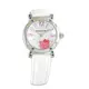 Hello Kitty進口精品時尚手錶-優雅閑靜大字手錶(白) -HKFR537-03