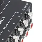 CX400 Mini Passive Stereo Mixer Mini Portable Stereo 4 Channel Mixer YM