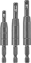 Bosch CC2430 Clic-Change 3-Piece No. 6, No. 8, and No. 10 Self-Centering Bit Assortment