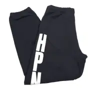 $560 Heron Preston HPNY Logo Black & White Sweatpants Mens Size Large