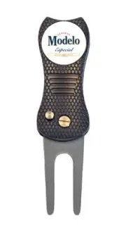 Modelo Especial Golf Ball Marker w/ Premium Switchblade Divot Tool Mexico Beer