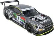 Scale Finished Model Car 1/18 Diecast for Bentley Continental GT3 Simulation Alloy Racing Car Model Adult Collection Souvenir Display Miniature Replica Car