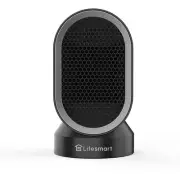 Lifesmart Electric Desktop Select Air Combo Fan Heater 5118 BTU Black (HTFN1283)