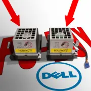 L&R Cooling Fan GPU Expansion for Dell Poweredge T640 Tower Server K22DD 8DF31