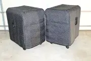 QSC KS118 KS 118 Premium Padded Black Speaker Covers- (2) Qty of 1=1 Pair!