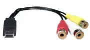 Composite RCA AV To Mini USB Adapter Cable For Camera Set Top Box