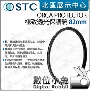 數位小兔【STC 極致透光保護鏡 ORCA PROTECTOR 72/77/82/86/95/105mm】無UV鍍膜